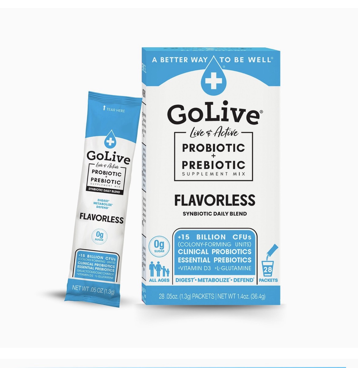 GoLive Probiótico y Prebiótico
