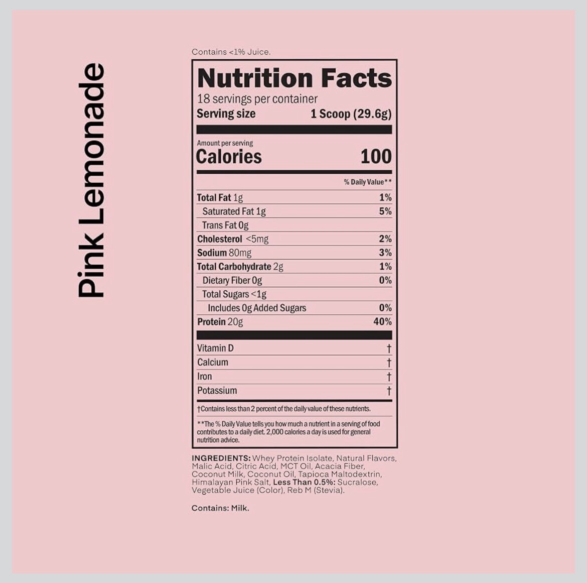 Oath Clear Whey Isolate Protein Powder - Imagen 9